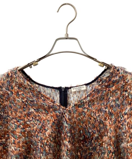 VERMEIL par iena（ヴェルメイユ パー イエナ）VERMEIL par iena (ヴェルメイユ パー イエナ) ブラウス ブラウン サイズ:-の古着・服飾アイテム