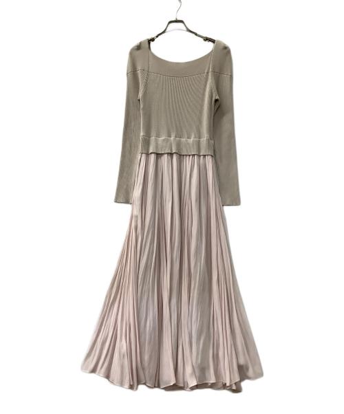 CELFORD（セルフォード）CELFORD (セルフォード) ドッキングロングワンピース ピンク サイズ:38の古着・服飾アイテム