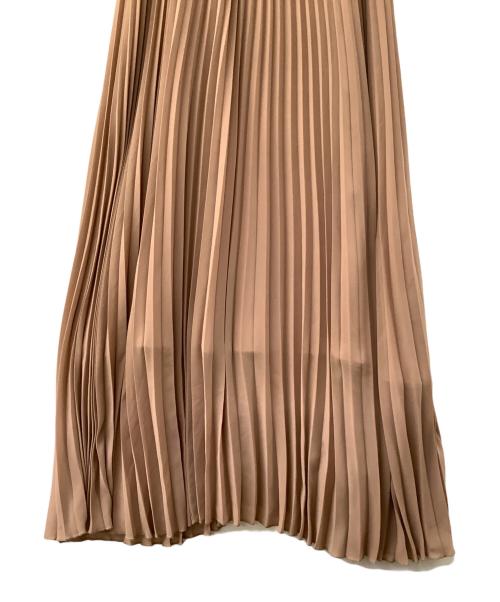 azalearose（アザレアローズ）azalearose (アザレアローズ) レース袖付きOP ブラウン サイズ:Lの古着・服飾アイテム