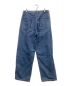 stein (シュタイン) RECONSTRUCTION WIDE DENIM JEANS インディゴ サイズ:M：20000円
