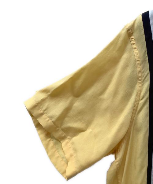 WACKO MARIA（ワコマリア）WACKO MARIA (ワコマリア) THREE TONE 50S SHIRT イエロー サイズ:XLの古着・服飾アイテム