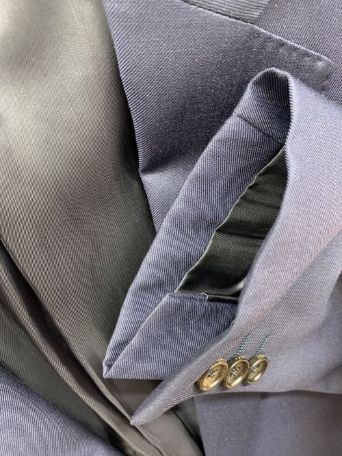 GUCCI（グッチ）GUCCI (グッチ) 2Bセットアップスーツ ネイビー サイズ:7-46Rの古着・服飾アイテム