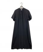 ENFOLDエンフォルド）の古着「PEライトジョーセットコクーンOP」｜ブラック