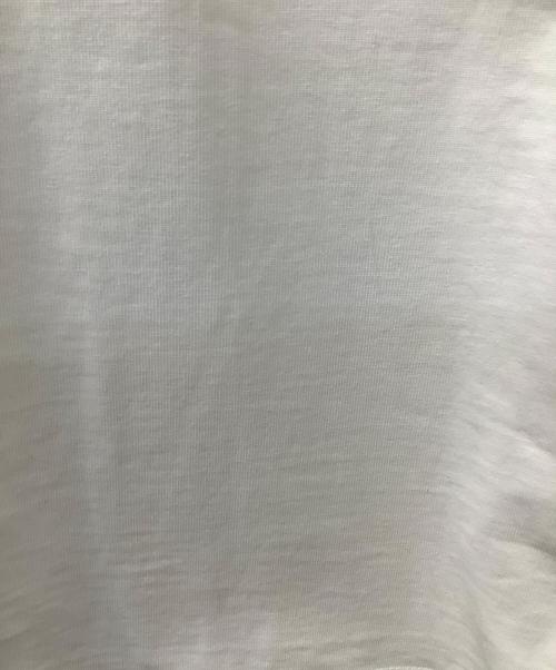 Maison Margiela（メゾンマルジェラ）Maison Margiela (メゾンマルジェラ) 19SS “Caution”Big Tee- ホワイト×レッド サイズ:46の古着・服飾アイテム