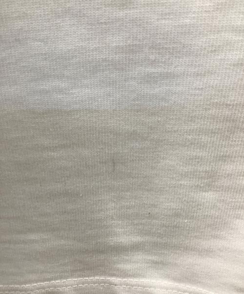 Maison Margiela（メゾンマルジェラ）Maison Margiela (メゾンマルジェラ) 19SS “Caution”Big Tee- ホワイト×レッド サイズ:46の古着・服飾アイテム