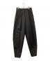 LOW CLASSIC（ロウクラシック）の古着「バルーンタックパンツ」｜ブラック