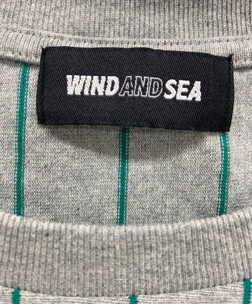 WIND AND SEA（ウィンダンシー）WIND AND SEA (ウィンダンシー) Tシャツ グレー サイズ:Mの古着・服飾アイテム