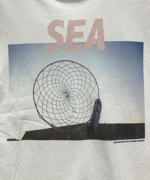 WIND AND SEA（ウィンダンシー）WIND AND SEA (ウィンダンシー) 半袖カットソー ホワイト サイズ:Mの古着・服飾アイテム