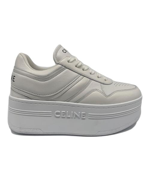 CELINE（セリーヌ）CELINE (セリーヌ) ブロックスニーカー オプティックホワイト サイズ:35の古着・服飾アイテム