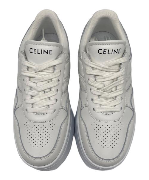 CELINE（セリーヌ）CELINE (セリーヌ) ブロックスニーカー オプティックホワイト サイズ:35の古着・服飾アイテム