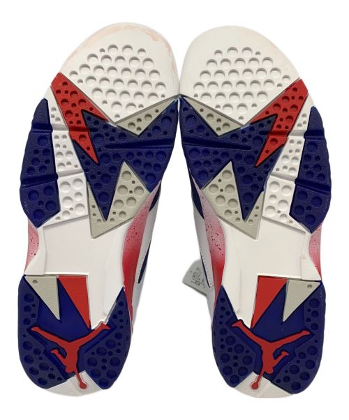 NIKE（ナイキ）NIKE (ナイキ) AIR JORDAN7 RETRO TINKER ALTERNATE ホワイト サイズ:27 未使用品の古着・服飾アイテム