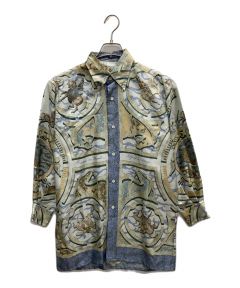 中古・古着通販】HERMES (エルメス) 19SS 総柄シルクシャツ ペイズリー