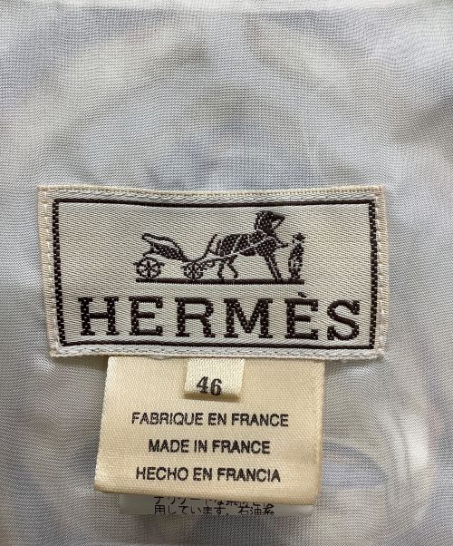 HERMES（エルメス）HERMES (エルメス) 総柄シルクジレ マルチカラー サイズ:46の古着・服飾アイテム