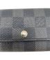 中古・古着 LOUIS VUITTON (ルイ ヴィトン) キーケース　ミュルティクレ6 ブラック：7000円