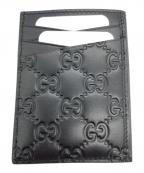 GUCCIグッチ）の古着「カードケース」｜ブラック