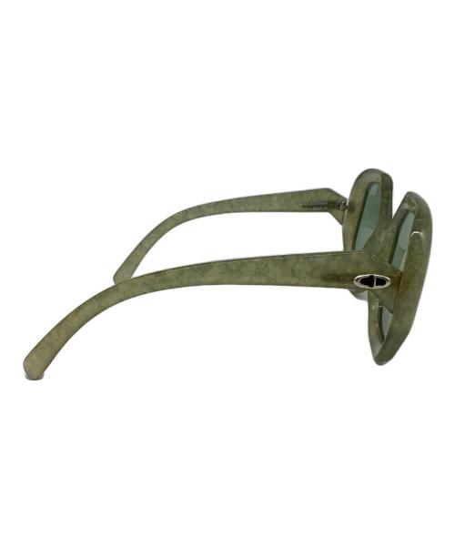 Christian Dior（クリスチャン ディオール）Christian Dior (クリスチャン ディオール) ヴィンテージフレームサングラス オリーブの古着・服飾アイテム