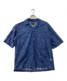 Needles（ニードルズ）の古着「Cabana Shirt」｜ブルー