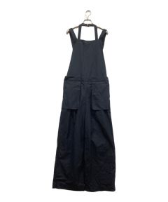 ■未使用品DANTON【定価約1.7】コットンリネンサロペット36 黒肩紐調節可 中古・古着通販】DANTON (ダントン) コットンリネンサロペット