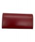 JIMMY CHOO (ジミーチュウ) 長財布 レッド：38000円