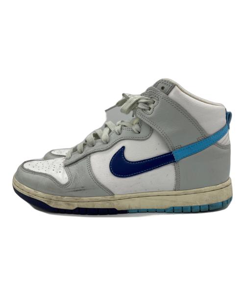 NIKE（ナイキ）NIKE (ナイキ) DUNK HI RETRO SE ホワイト×ブルー サイズ:27の古着・服飾アイテム