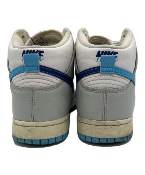 NIKE（ナイキ）NIKE (ナイキ) DUNK HI RETRO SE ホワイト×ブルー サイズ:27の古着・服飾アイテム