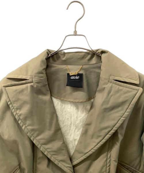 avie（アビィ）avie (アビィ) ライナー付ジャケット グリーン サイズ:Fの古着・服飾アイテム