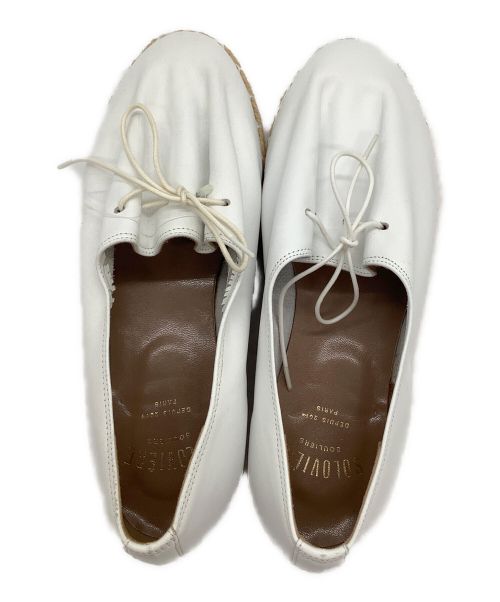 SOLOVIERE（ソロヴィエール）SOLOVIERE (ソロヴィエール) エスパドリーユ ホワイト サイズ:36の古着・服飾アイテム