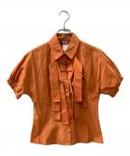 MaxMaraマックスマーラ）の古着「半袖シャツ」｜オレンジ