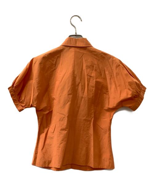 MaxMara（マックスマーラ）MaxMara (マックスマーラ) 半袖シャツ オレンジ サイズ:38の古着・服飾アイテム