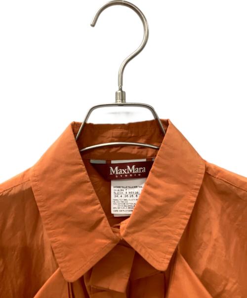 MaxMara（マックスマーラ）MaxMara (マックスマーラ) 半袖シャツ オレンジ サイズ:38の古着・服飾アイテム