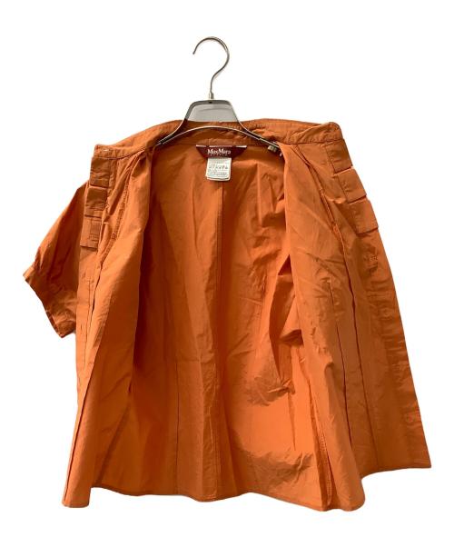 MaxMara（マックスマーラ）MaxMara (マックスマーラ) 半袖シャツ オレンジ サイズ:38の古着・服飾アイテム