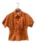 MaxMara（マックスマーラ）の古着「半袖シャツ」｜オレンジ