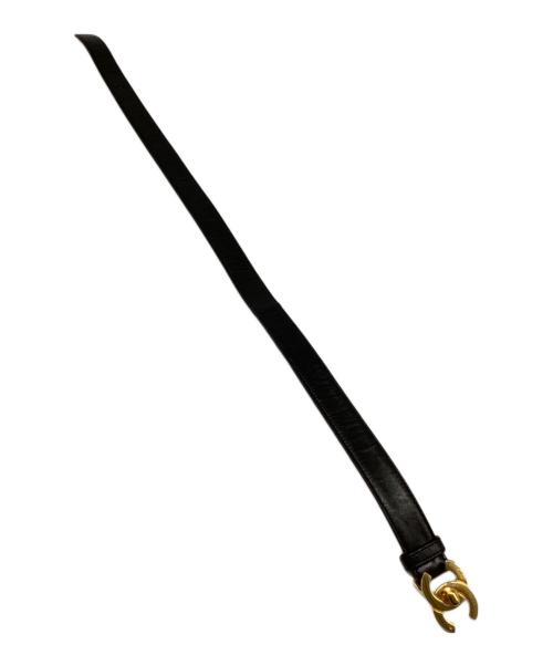 CHANEL（シャネル）CHANEL (シャネル) ココマークバックル ターンロック ブラックの古着・服飾アイテム