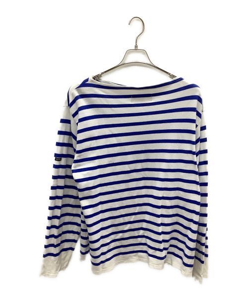 OUTIL（ウティ）OUTIL (ウティ) バスクシャツ ブルー×ホワイトの古着・服飾アイテム