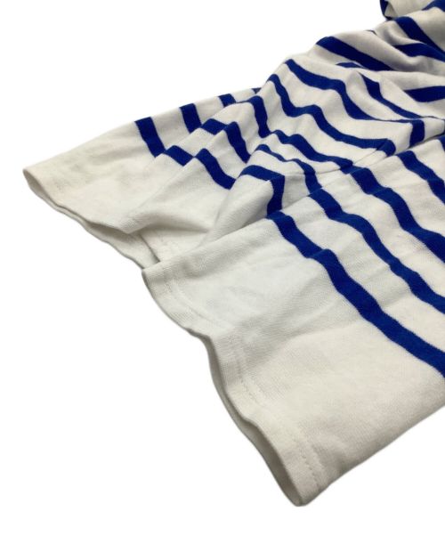 OUTIL（ウティ）OUTIL (ウティ) バスクシャツ ブルー×ホワイトの古着・服飾アイテム