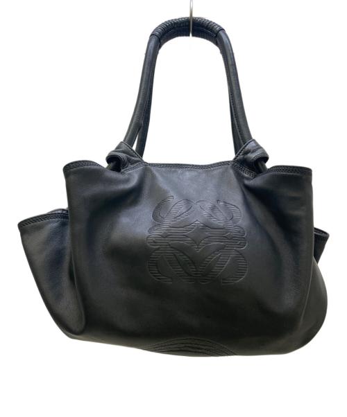 LOEWE（ロエベ）LOEWE (ロエベ) ハンドバッグ ナッパアイレ ブラックの古着・服飾アイテム