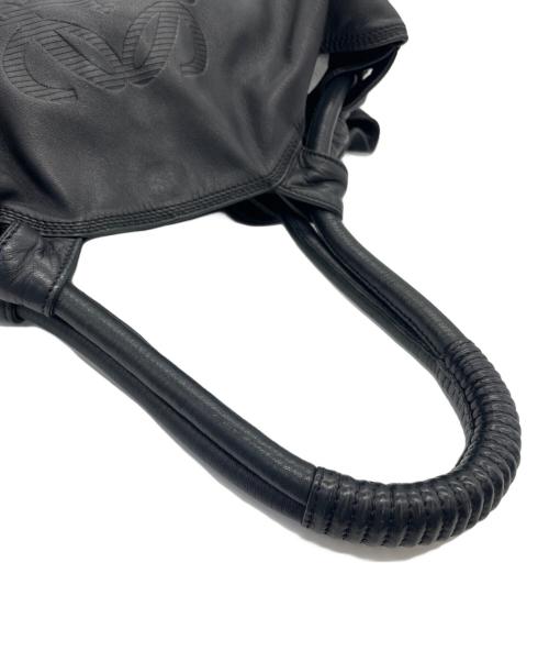 LOEWE（ロエベ）LOEWE (ロエベ) ハンドバッグ ナッパアイレ ブラックの古着・服飾アイテム