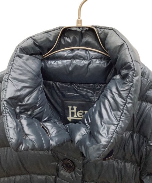 HERNO（ヘルノ）HERNO (ヘルノ) ダウンコート ネイビー サイズ:42の古着・服飾アイテム
