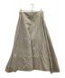 MADISON BLUE (マディソンブルー) MI-MOLLET FLARE BACK SATIN スカート ベージュ サイズ:02：10000円