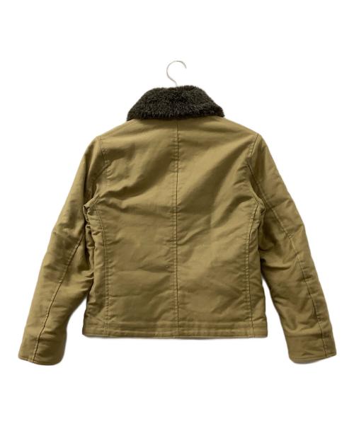 BLUE BLUE（ブルーブルー）BLUE BLUE (ブルーブルー) ジャーマンクロスデッキジャケット ベージュ サイズ:Fの古着・服飾アイテム