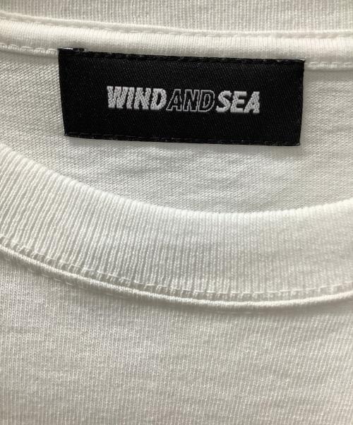 WIND AND SEA（ウィンダンシー）WIND AND SEA (ウィンダンシー) 半袖カットソー ホワイト サイズ:Mの古着・服飾アイテム