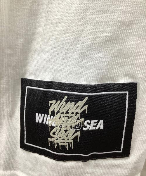 WIND AND SEA（ウィンダンシー）WIND AND SEA (ウィンダンシー) 半袖カットソー ホワイト サイズ:Mの古着・服飾アイテム