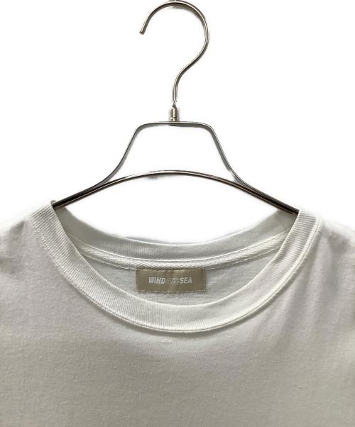 WIND AND SEA（ウィンダンシー）WIND AND SEA (ウィンダンシー) 半袖カットソー ホワイト サイズ:Lの古着・服飾アイテム