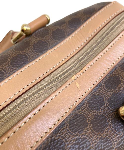 CELINE（セリーヌ）CELINE (セリーヌ) ミニボストンバッグ ブラウンの古着・服飾アイテム