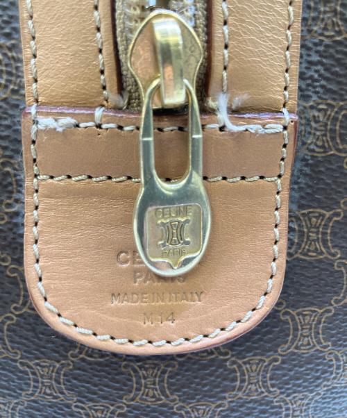 CELINE（セリーヌ）CELINE (セリーヌ) ミニボストンバッグ ブラウンの古着・服飾アイテム