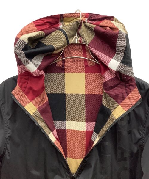 BLACK LABEL CRESTBRIDGE（ブラックレーベル クレストブリッジ）BLACK LABEL CRESTBRIDGE (ブラックレーベル クレストブリッジ) リバーシブルナイロンジャケット ブラック サイズ:Mの古着・服飾アイテム