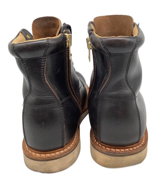 SLOW WEAR LION（スローウェアライオン）SLOW WEAR LION (スローウェアライオン) クロムエクセルレザープレーンMIDブーツ ブラック サイズ:26cmの古着・服飾アイテム