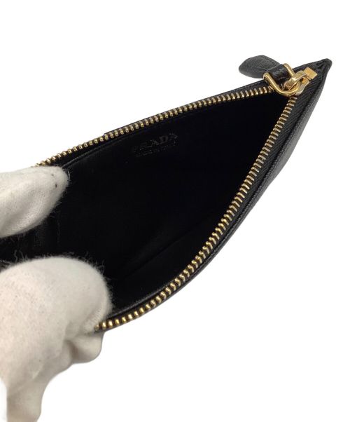 PRADA（プラダ）PRADA (プラダ) カードコインケース ブラックの古着・服飾アイテム