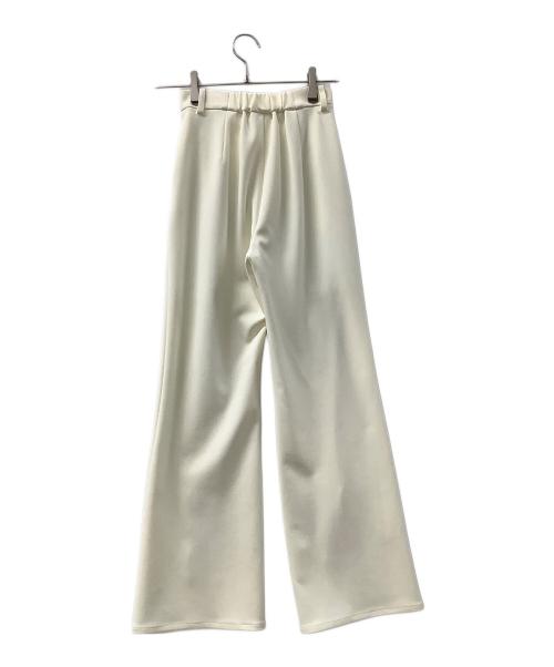 ELLIE（エリー）ELLIE (エリー) ジョーゼットパンツ アイボリー サイズ:XSの古着・服飾アイテム