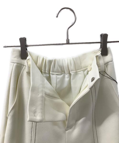 ELLIE（エリー）ELLIE (エリー) ジョーゼットパンツ アイボリー サイズ:XSの古着・服飾アイテム